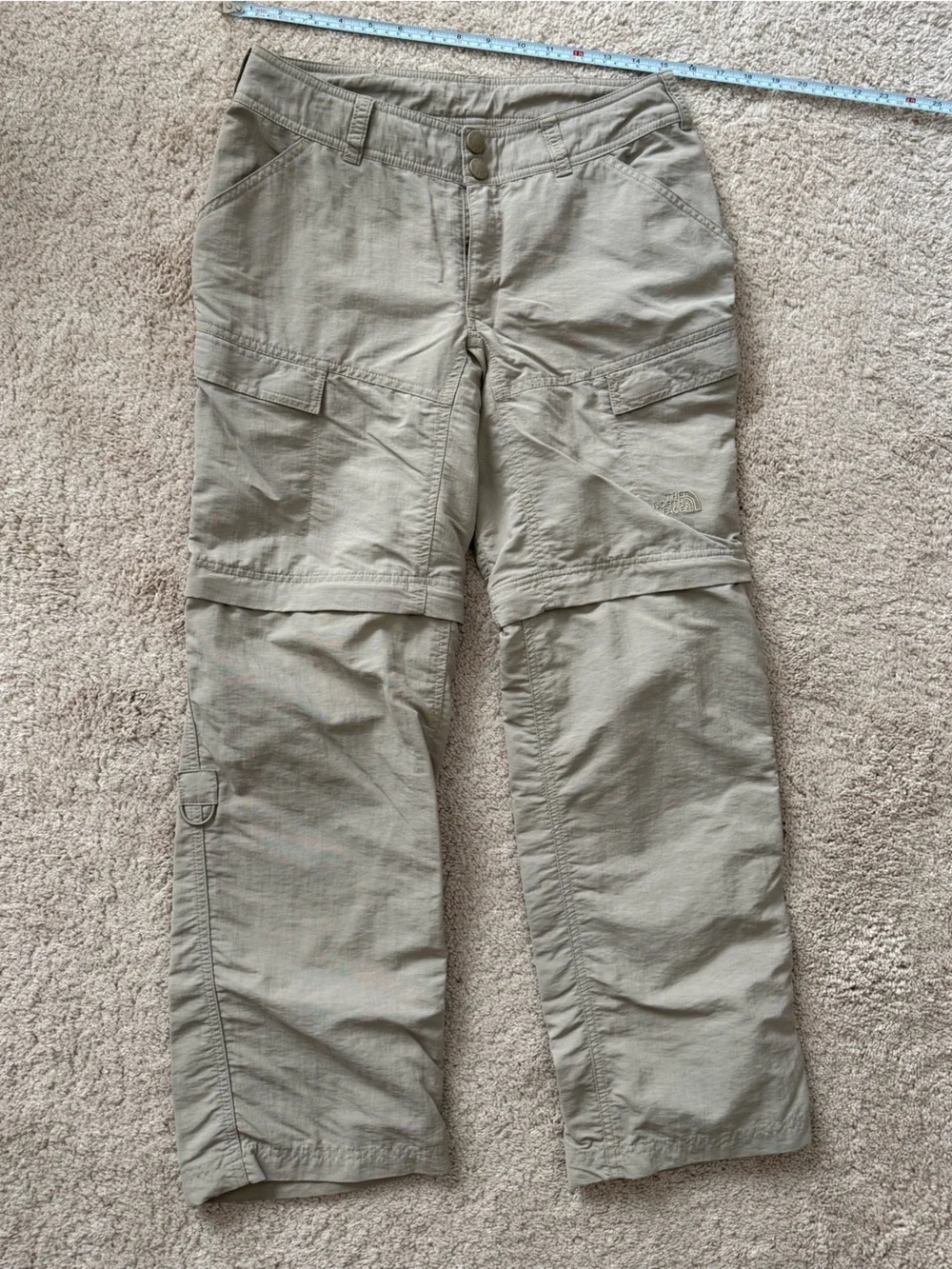 The North Face convertible trail pant sz 4 short
